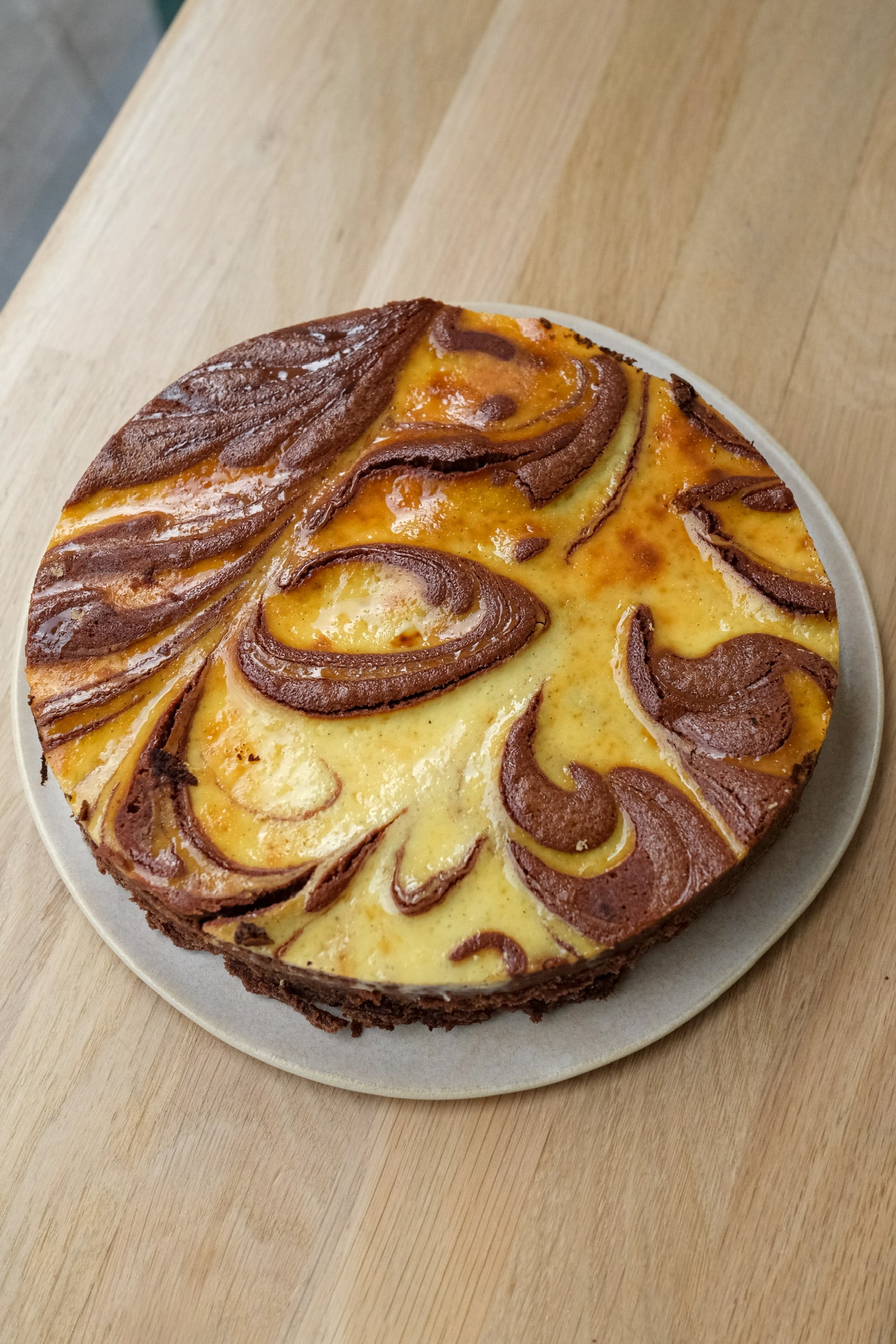 Ricotta brownie